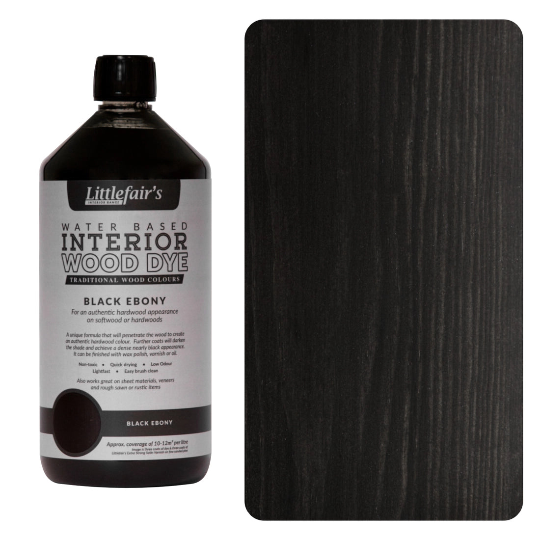 Interior Wood Dye - Black Ebony