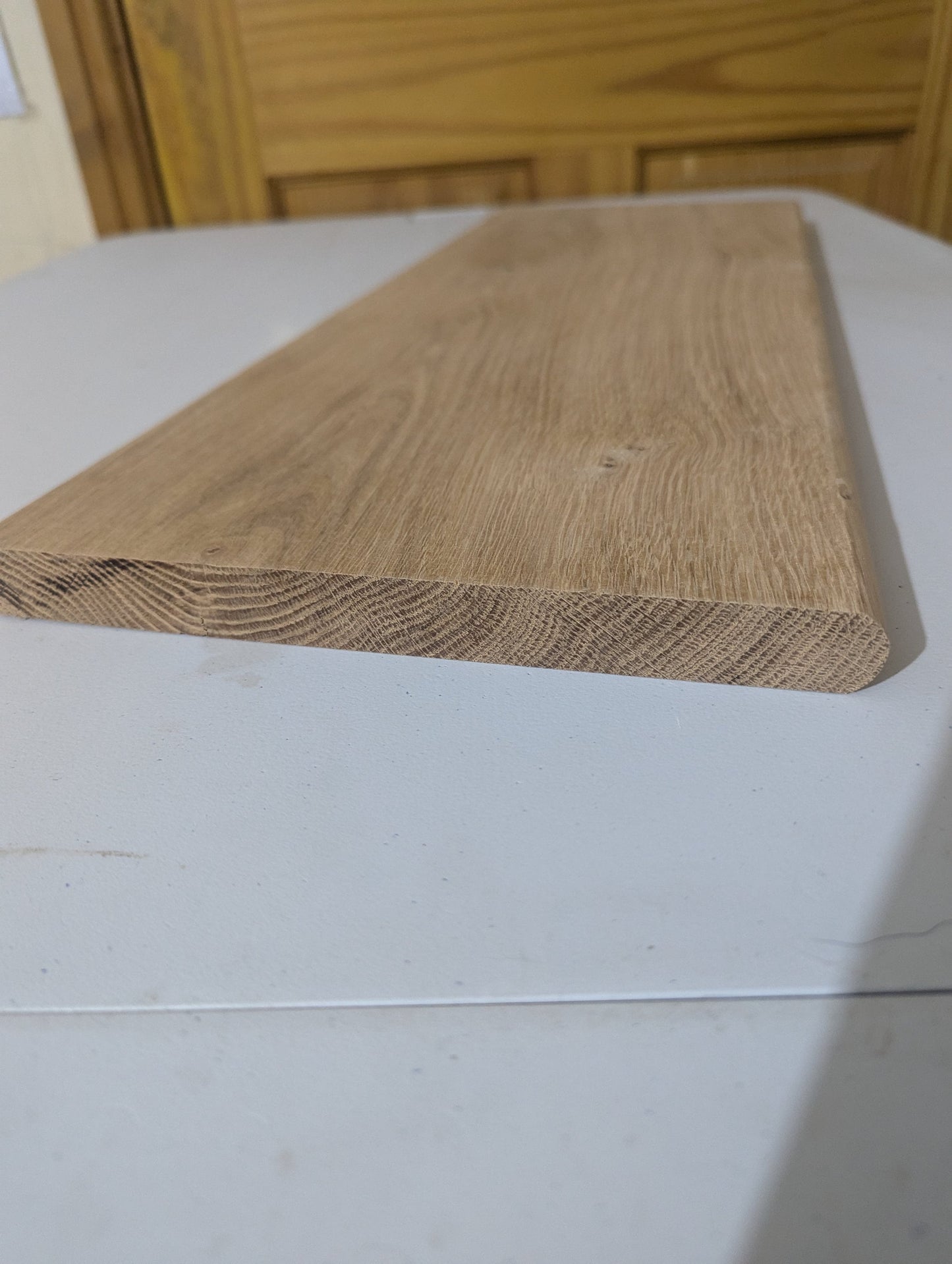 Solid oak window board- window sill- 20mm thick with bullnose moulding