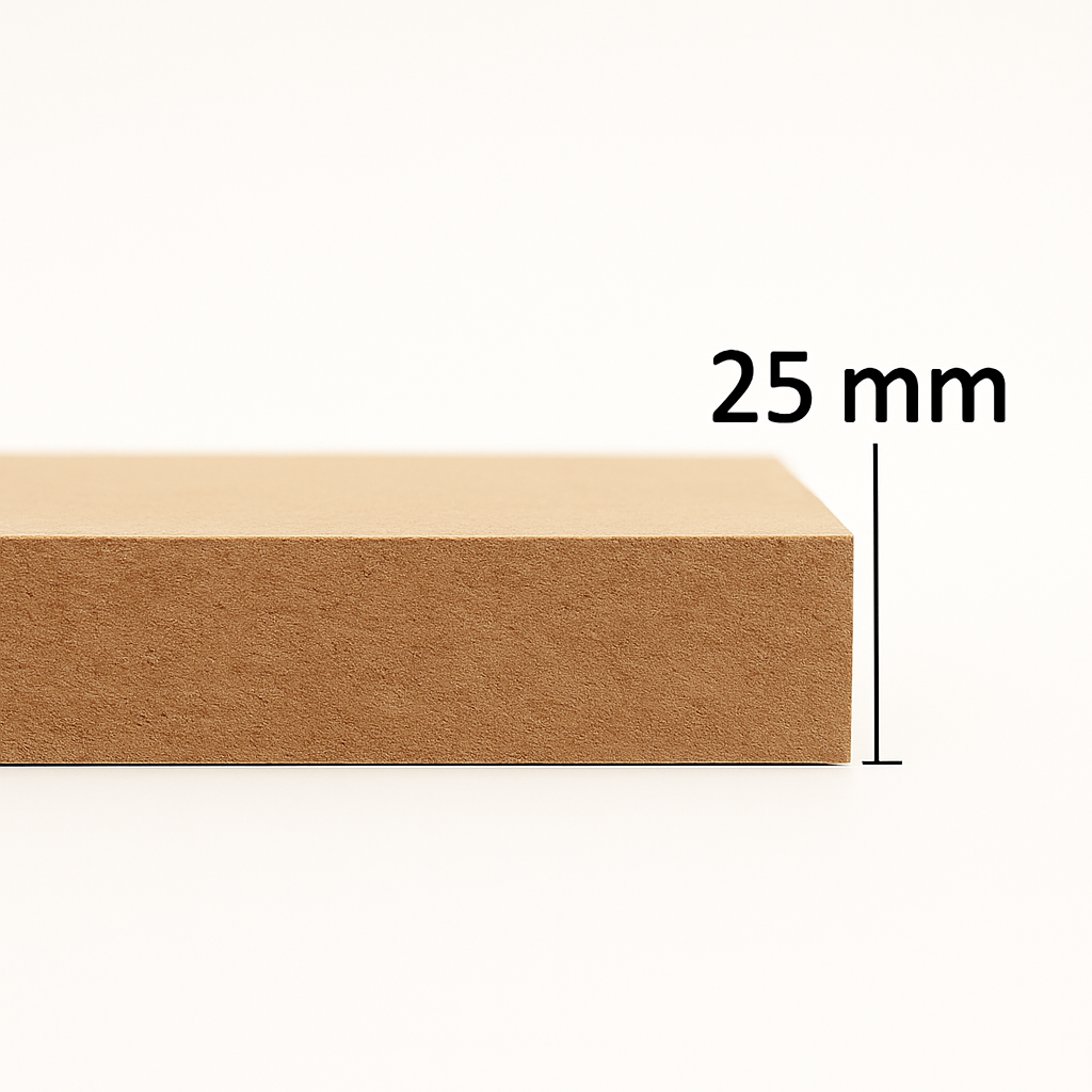 Standard MDF board 25mm Pack of 2