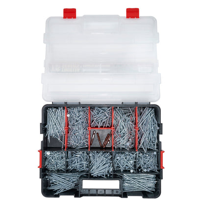 Twister Screws MultiBox 1,280 Piece Zinc-Coated Wood Screws