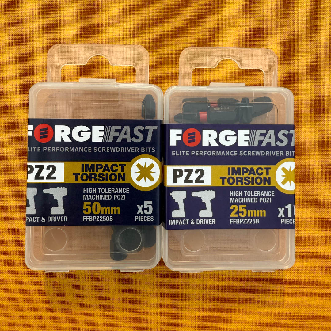 ForgeFast PZ2 Impact Drill Bit Set – 18-Piece Bulk Pack