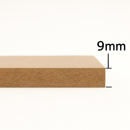 9mm MDF board - Pack of 2
