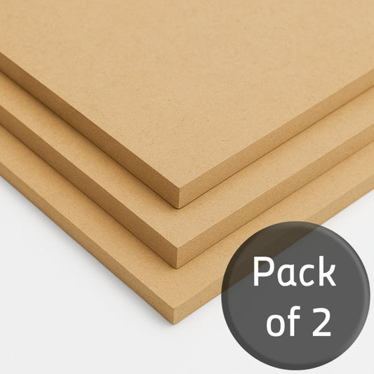 Standard MDF board 15mm Pack of 2