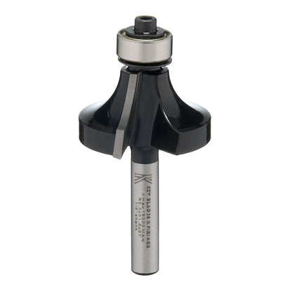 Key Blades 1/4" Rounding Over Router Cutter 9.5mm Radius - R11