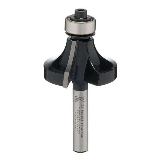 Key Blades 1/4" Rounding Over Router Cutter 9.5mm Radius - R11